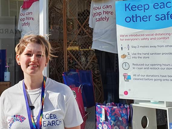 Staff at Cancer Research UK appeal for shop volunteers to help get life-saving research back on track.
