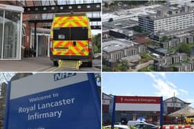 Hospitals across Lancashire are treating a high number of Covid patients