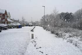 The warning comes after residents across Lancashire woke up to find snow and ice.
