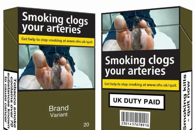 Tobacco is subject to standardised packaging legislation
