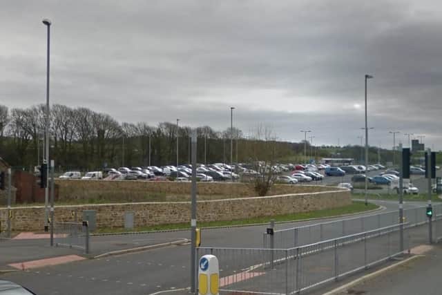 A new drive-through coronavirus testing facility has opened for those with symptoms to book appointments at Caton Park & Ride. Photo: Google Street View
