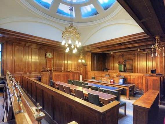 Lancaster Town Hall's Magistrates' Court. Photo courtesy of Lancaster City Council.