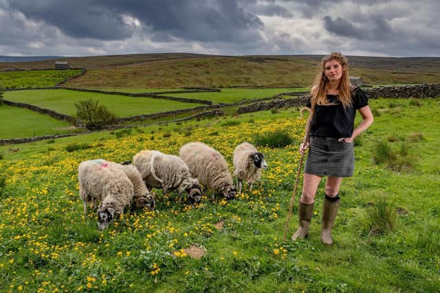 Amanda Owen - The Yorkshire Shepherdess, of Ravenseat Farm, Richmond, North Yorkshire.