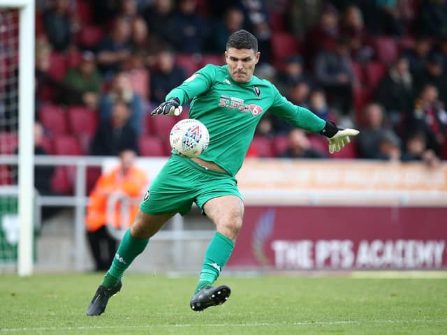Kyle Letheren has joined Morecambe