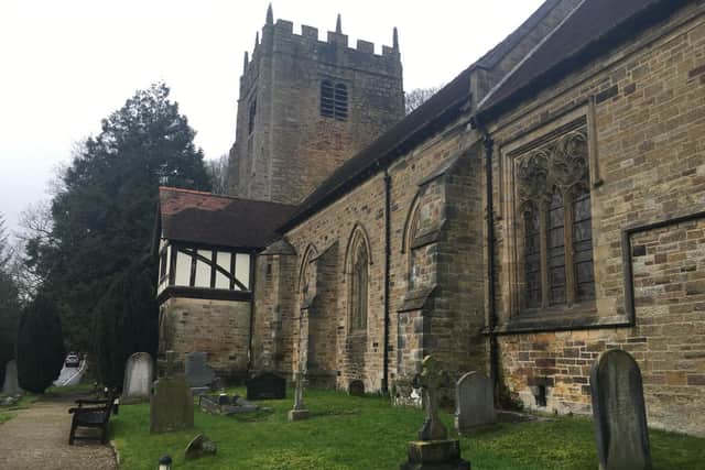 St Wilfrid's Church in Halton was also burgled.