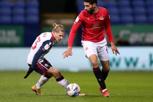 Morecambe and Bolton Wanderers shared the spoils on Tuesday evening