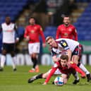 Morecambe drew at Bolton Wanderers on Tuesday