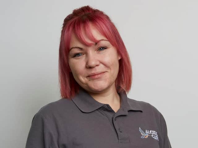 Nicky Grain, new Lancaster office manager at Alcedo Care Group.