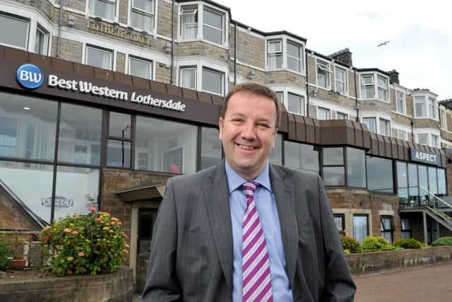 Paul Bury, from The Lothersdale Hotel and Aspect Bar and Bistro.
