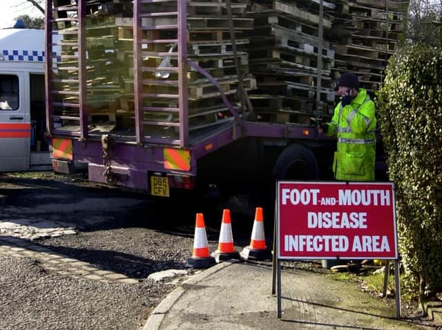 A farm in Withnell, Chorley, has been identified as being infected with foot-and-mouth disease