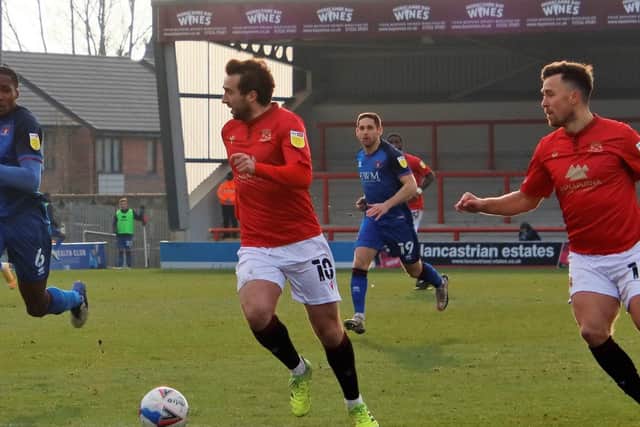Morecambe were victorious against Carlisle United at the weekend