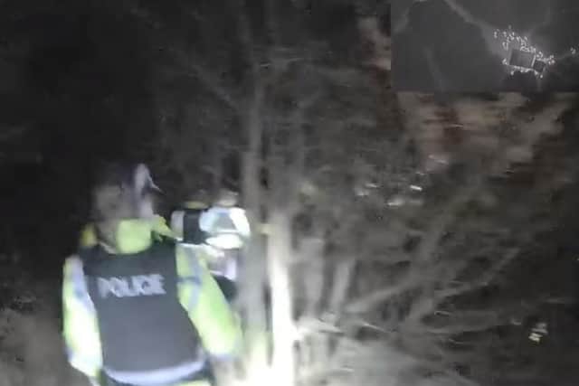 Police investigated a rave in a Chorley woodlands at around 9pm on Saturday (March 6) with around 100 people in attendance
