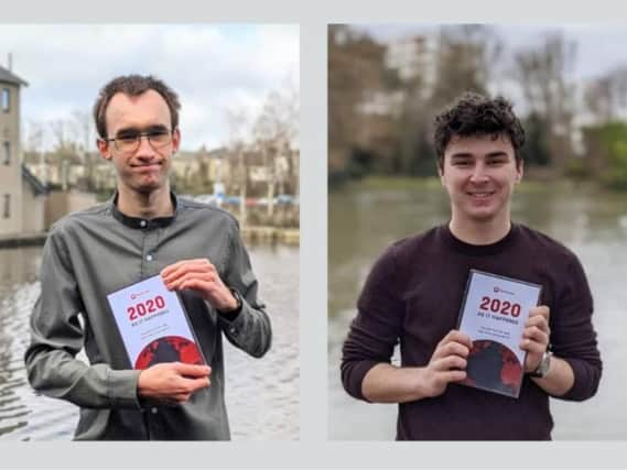 Nathan Shoesmith and Calum Paton have co-authored a book called 2020 As It Happened.