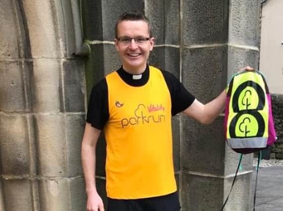 Rev Matt Guilder, vicar at St Thomas' in Lancaster.