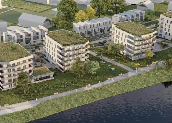 An artist's impression of how the new development could look.