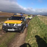 Morecambe Coastguard Rescue Team was called out to three incidents on Monday. Photo from Morecambe Coastguard Rescue Team Facebook