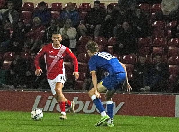 Josh McPake only featured seven times for Morecambe