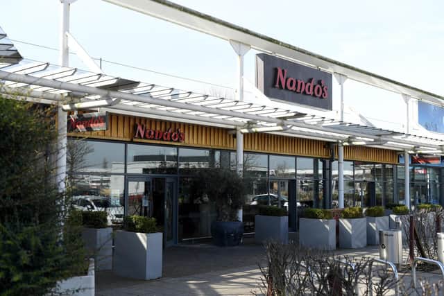 Nando's pictured here at Deepdale Retail Park, is due to open in Lancaster this summer.