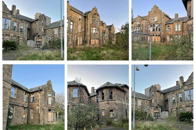 The vacant Ridge Lea Hospital. The planning application stated it was unadvisable or the photographer to enter the buildings. Photo: Lancaster City Council planning documents