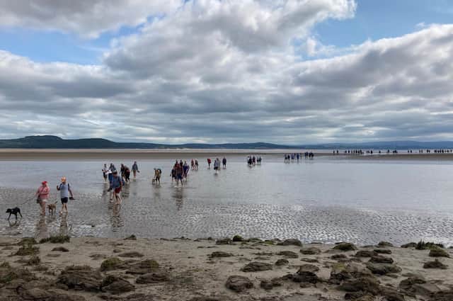 Tickets are now on sale for the charity’s annual Cross Bay Walk.