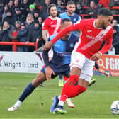 Jonah Ayunga provided a goal and an assist for the Shrimps