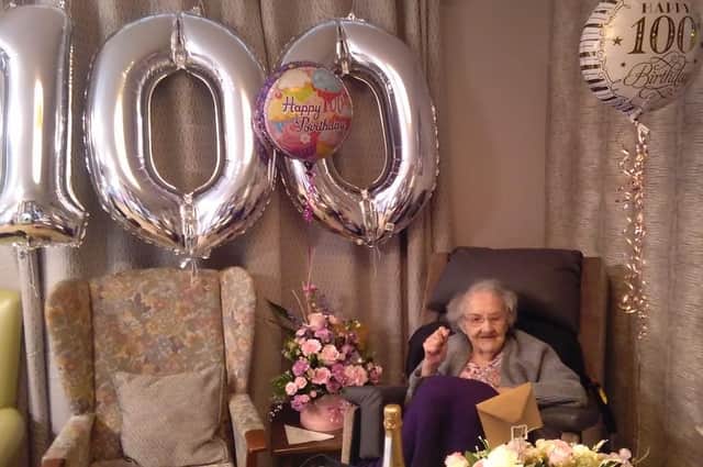 Josephine Donohoe celebrated her 100th birthday in style.