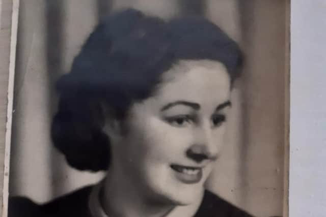 Josephine Donohoe in her younger years.