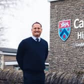 Tim Iddon, Principal at Carnforth High School, delighted with the most recent Ofsted report