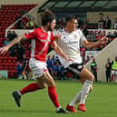 Cole Stockton scored twice when Morecambe and Accrington Stanley drew in September