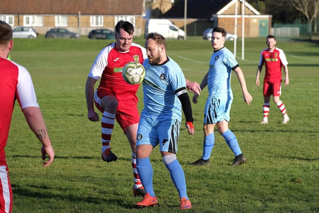 Newby 0 Westover Wasps 3 in Scarborough Saturday Football League

Photo by Richard Ponter