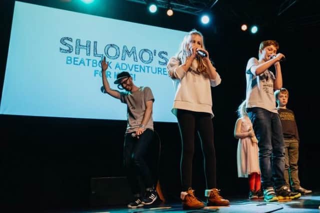Shlomo's Beatbox Adventure for Kids is at The Dukes Lancaster on February 26.
