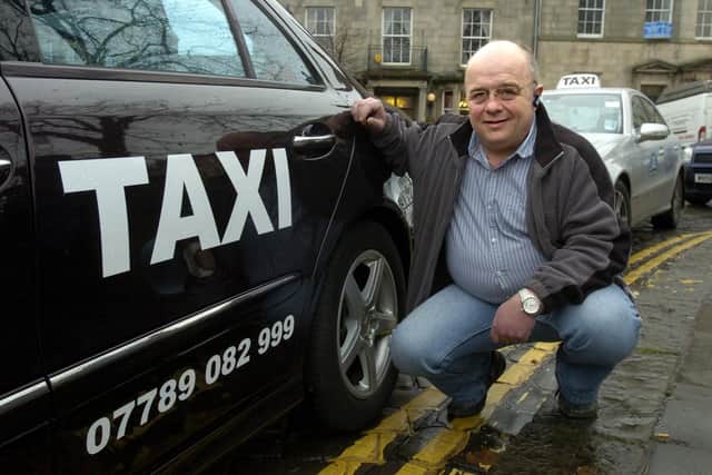 Taxi driver Andy Kay.