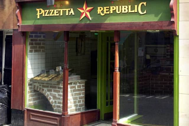 Pizzetta Republic at 75-77 North Road, Lancaster.