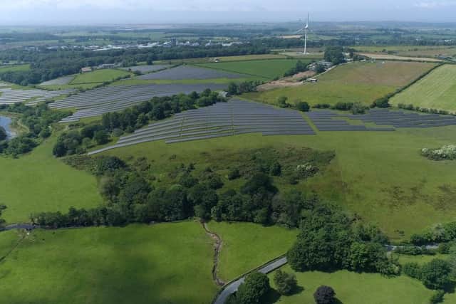 Lancaster University has submitted a planning application for a solar panel farm on land east of the M6.