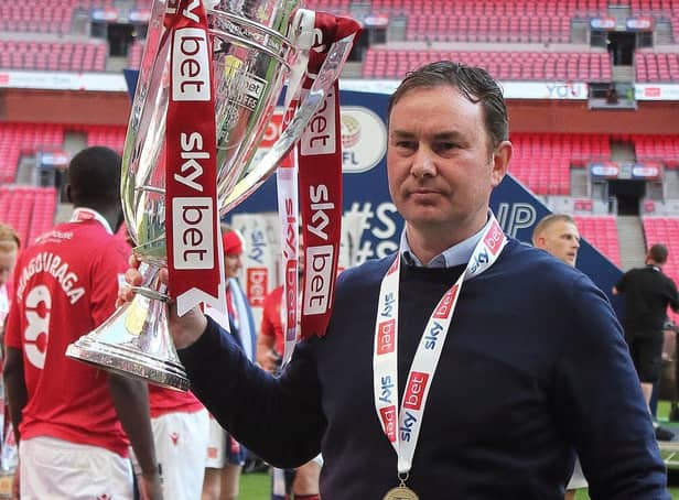 Derek Adams is back with Morecambe after guiding them into League One last season