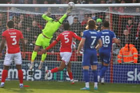 Morecambe keeper Trevor Carson made a number of fine saves at the weekend