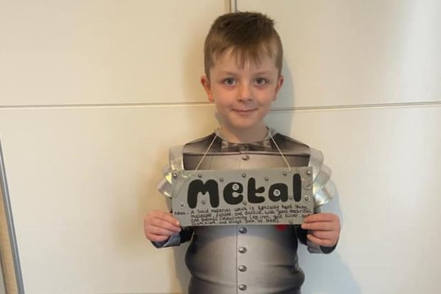 Charlie-Jo Staniforth said: "We had to choose a word and Layton’s word is ‘Metal’"