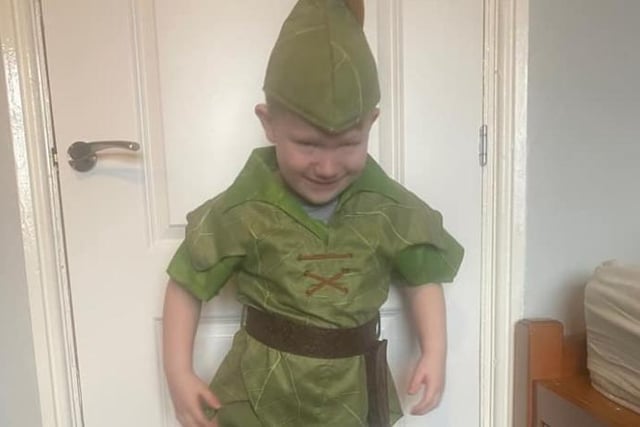 Peter Pan shared by Sarah Jane Hill.