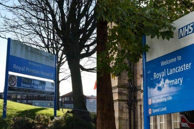 The Royal Preston Hospital and Royal Lancaster Infirmary could be replaced as part of a nationwide hospital-building programme