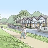 An artist's impression of how Ellel Holiday Village might look.