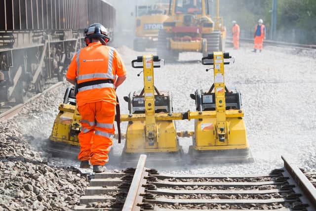 Track renewals on the West Coast Main Line