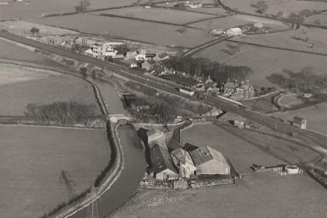 The factory at Ray Lane – called locally ‘Cresco’s’ – which closed in 1971, shortly before the Oakenclough Mill
