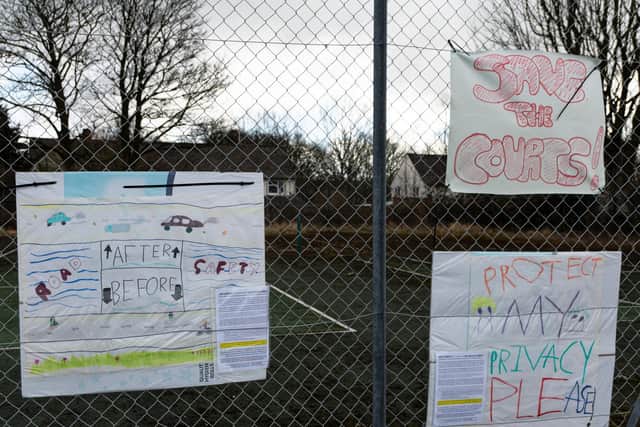Residents make their feelings clear about the University of Cumbria's plans.