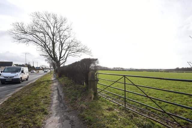 There have been numerous housing developments off the A6 at Garstang in recwnt years and another green field site is now under consideration for a new housing development.