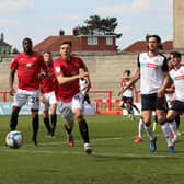 Morecambe lost to Bolton Wanderers on Saturday