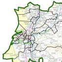 Current wards in Lancaster City Council. Credit: contains Ordnance Survey data (c) Crown copyright and database rights 2020