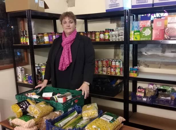 Kelly, the driving force behind the Pop up Pantry.