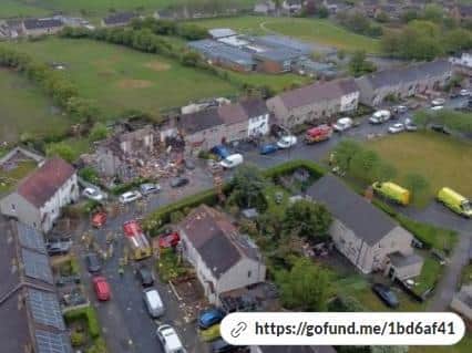 A go fund me page has been launched to help residents of Mallowdale Avenue in Heysham after a deadly suspected gas explosion rocked the street.