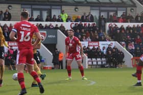 Morecambe's draw with Crewe Alexandra in February 2020 was their last home game in front of supporters