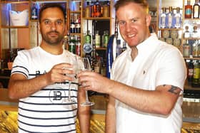 Marcus Harrington and Chris Donaldson have opened Fusion in Pedder Street. Photo: Tony North.